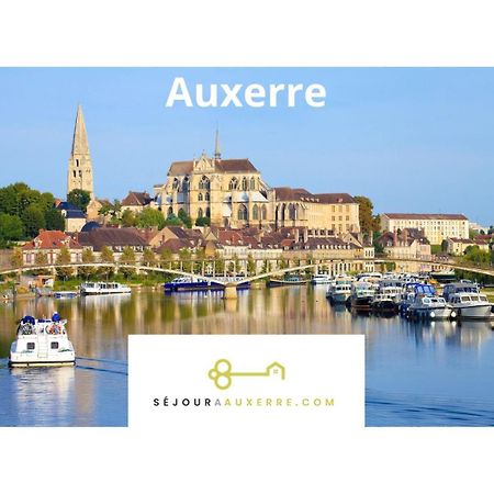 Le Repere Des Sommeliers - Sejour A Auxerre Lejlighed Eksteriør billede
